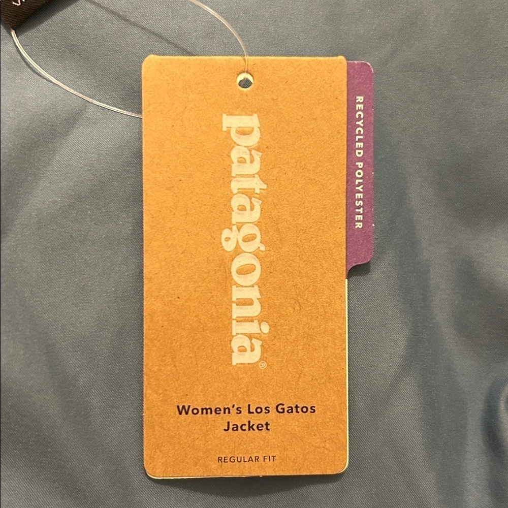 Patagonia Women's Los Gatos Full Zip Jacket In Pigeon Blue NWT Size Xlarge - Picture 10 of 11